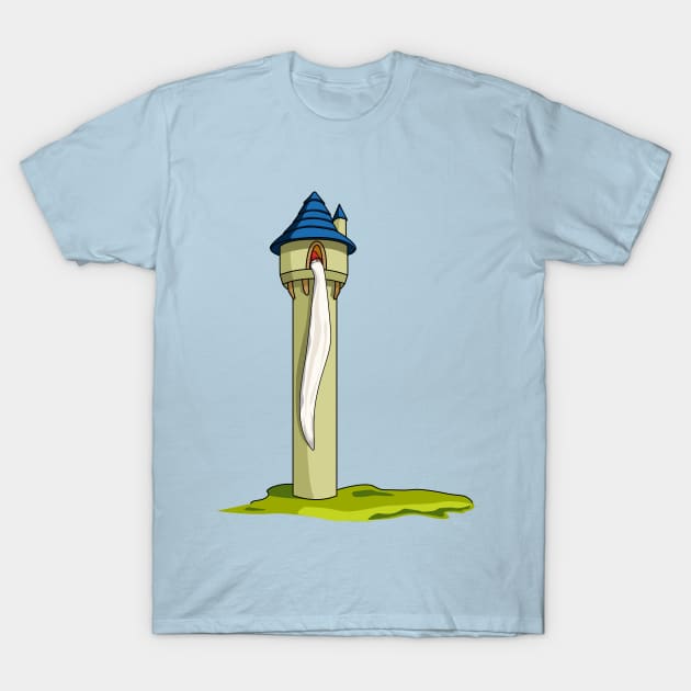 Gnomepunzel's Tower of Whimsy T-Shirt by Fun Funky Designs